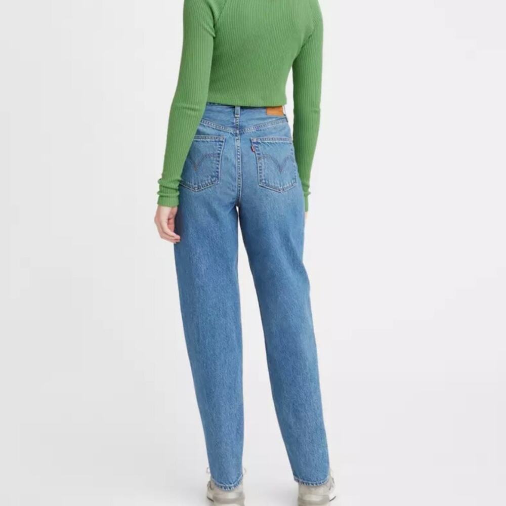 Levi's Medium Wash '90s Style High Loose Tapered Leg Relaxed Jeans Size 26 - Picture 6 of 11
